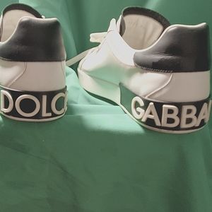 Dolce & Gabbana Portofino Leather Men's Sneakers